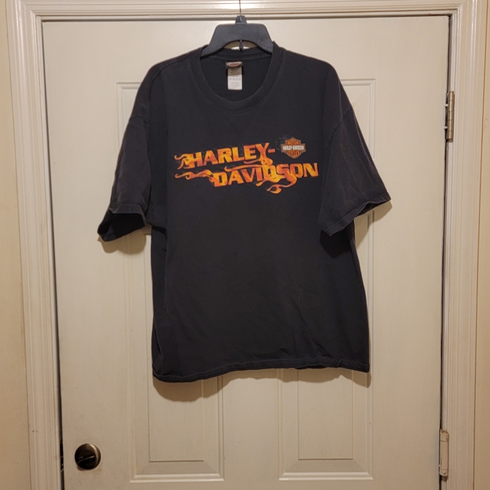 Harley-Davidson Black T-shirt. Orlando FL. Size 2XL